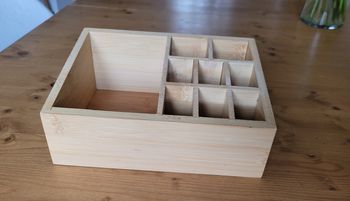 Organisateur en bambou