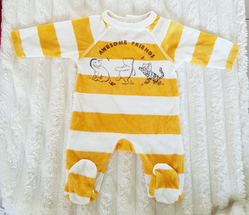 Pyjama mixte velours Disney baby winnie l'ourson 0 mois