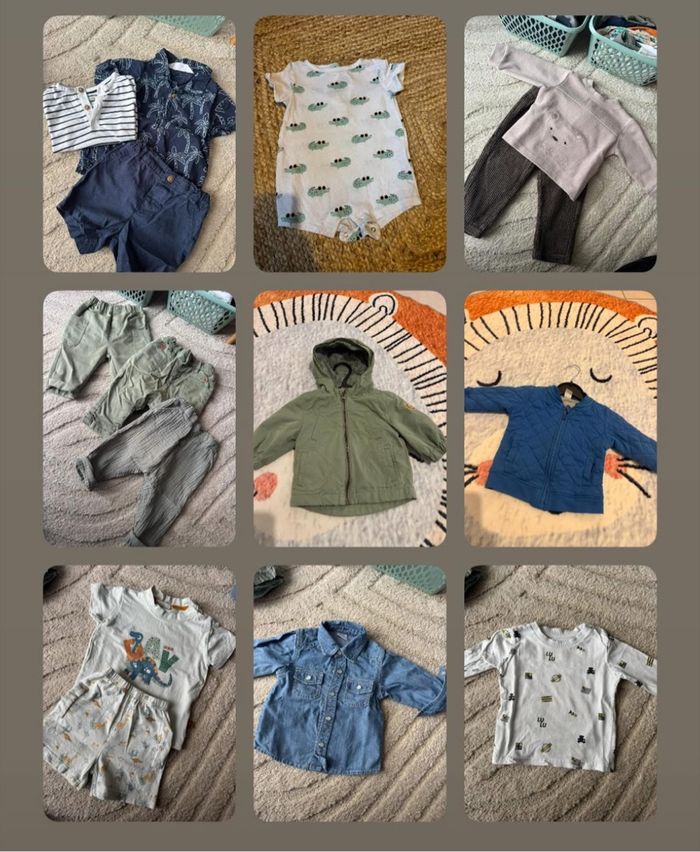 Lot +100 pièces 6 mois garçon - photo numéro 2