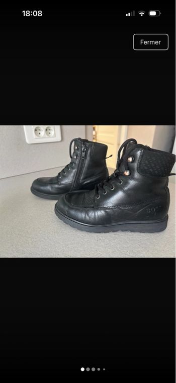 Chaussures haute chaude garçon Hugo boss 32