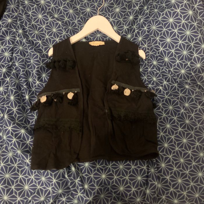 Gilet noir sans manche