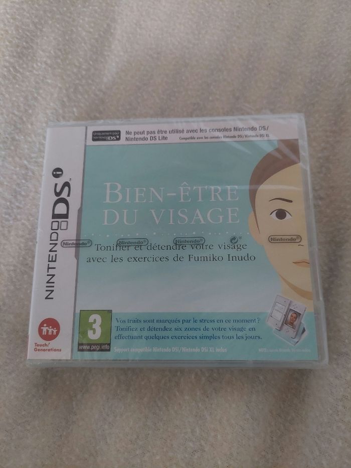 Jeu  Nintendo DS : Bien être du visage neuf 🎮