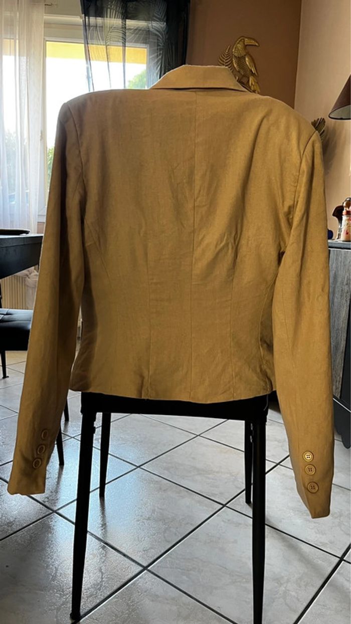 Veste tailleur en lin - photo numéro 2