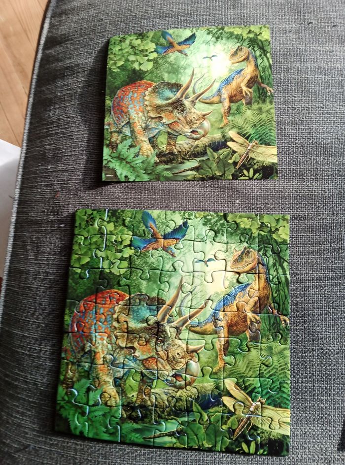 Puzzle Dinosaures, 3x49 pièces, Ravensburger, 5+ - photo numéro 5