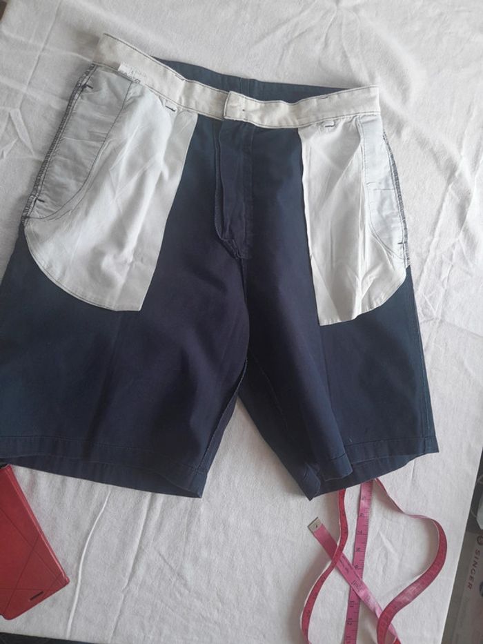 Bermuda Oboush toile de coton petit 44 - photo numéro 6