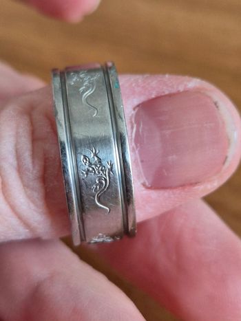 Bague homme taille 60