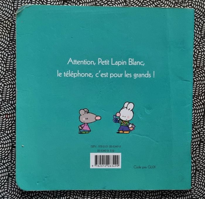 Livre Petit Lapin Blanc - photo numéro 2