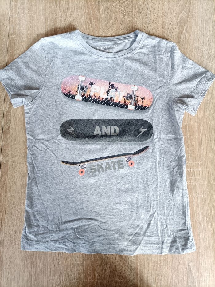 Tee shirt gris - 6 ans garçon