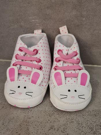 Chaussons lapin taille 6-9mois
