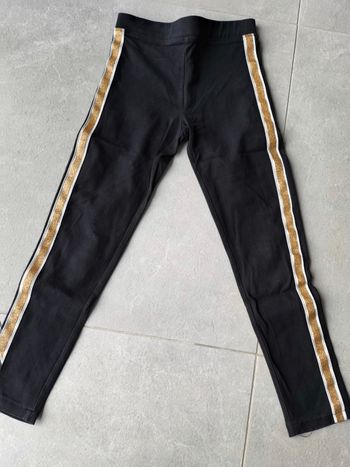 Pantalon noir et doré monoprix 