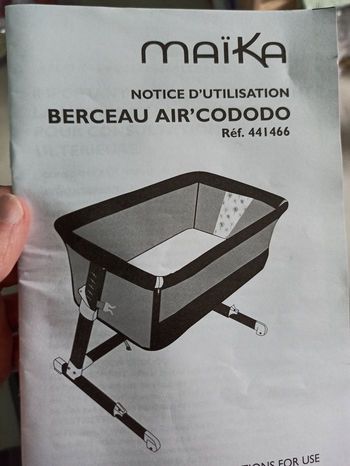 Berceau air cododo maika