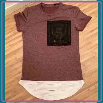 🌟🌟 tshirt avec poche trouée sur le bas 🌟🌟
