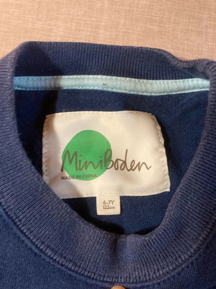 Sweat garçon Mini Boden – Be a force of nature Taille 6-7 ans - photo numéro 2