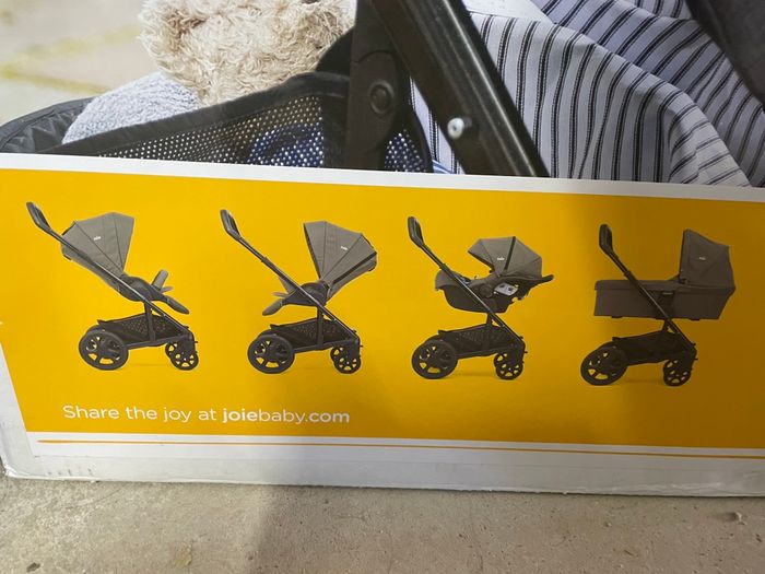 Poussette trio chrome de chez joie - photo numéro 6