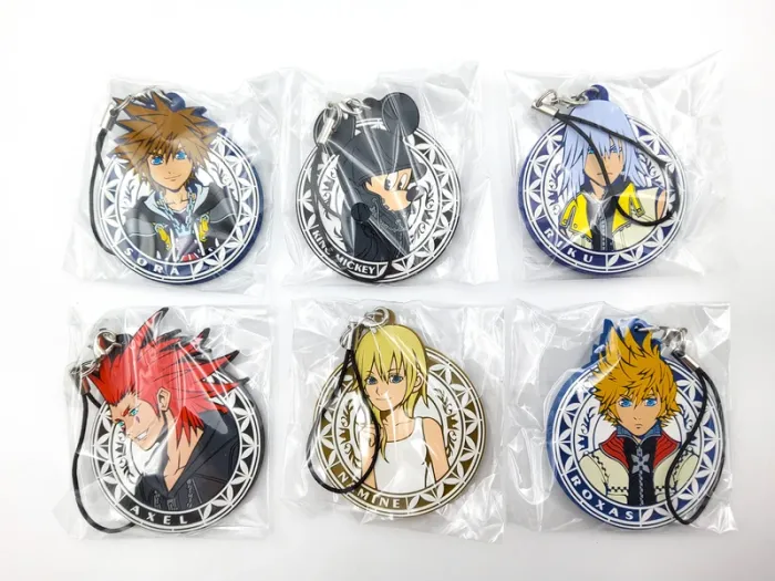 Kingdom Hearts II Trading Rubber Strap – Complete
