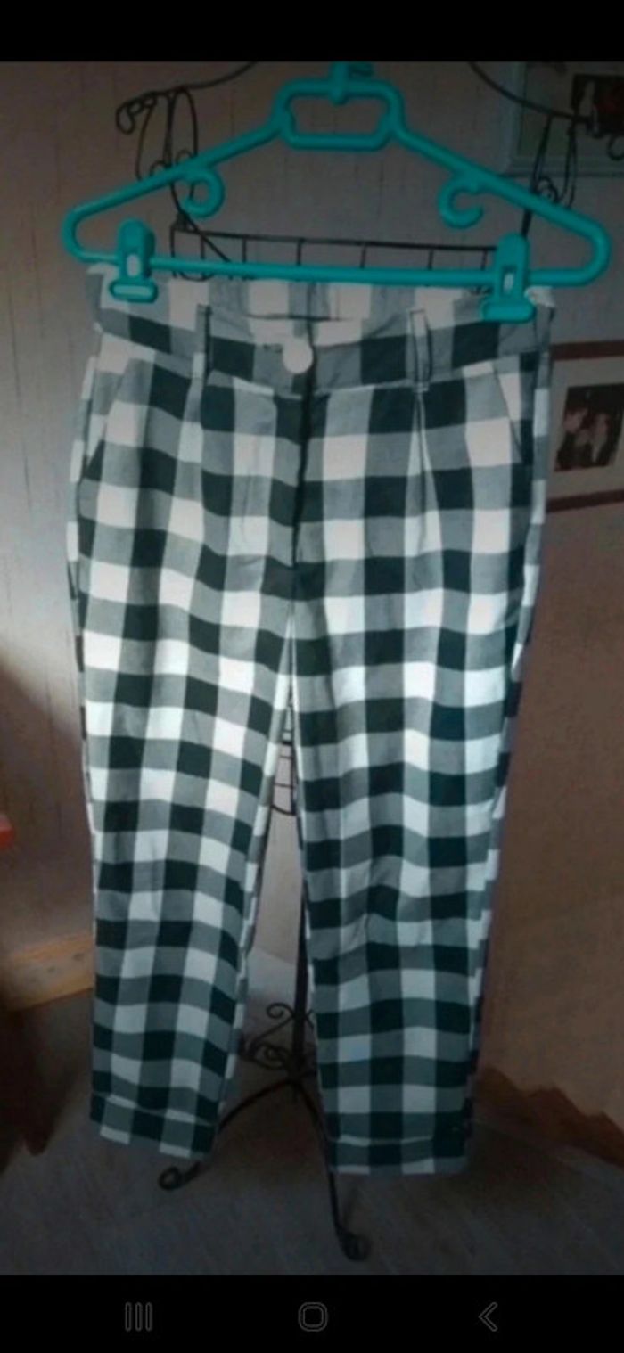 Pantalon lefties taille S à carreaux 👻