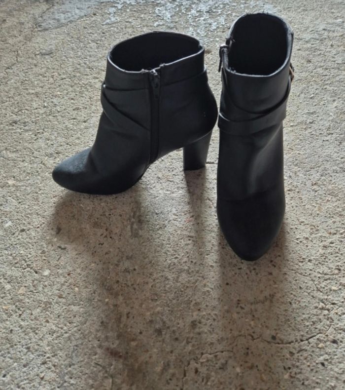 Bottines a talon