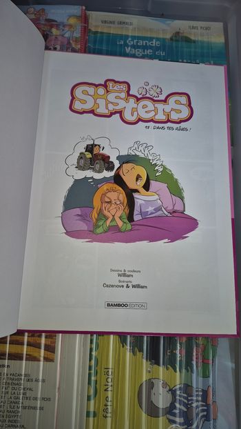 Vend livre enfants les Sister 