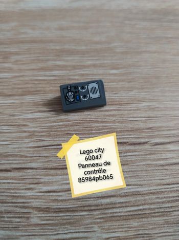 Lego city 60047 panneau de contrôle
