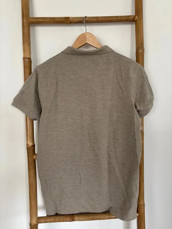 Polo beige ethnic blue taille M - photo numéro 7