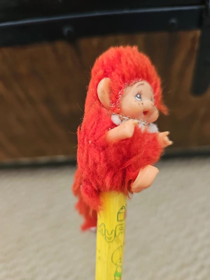 Crayon style monchhichi kiki vintage - photo numéro 6