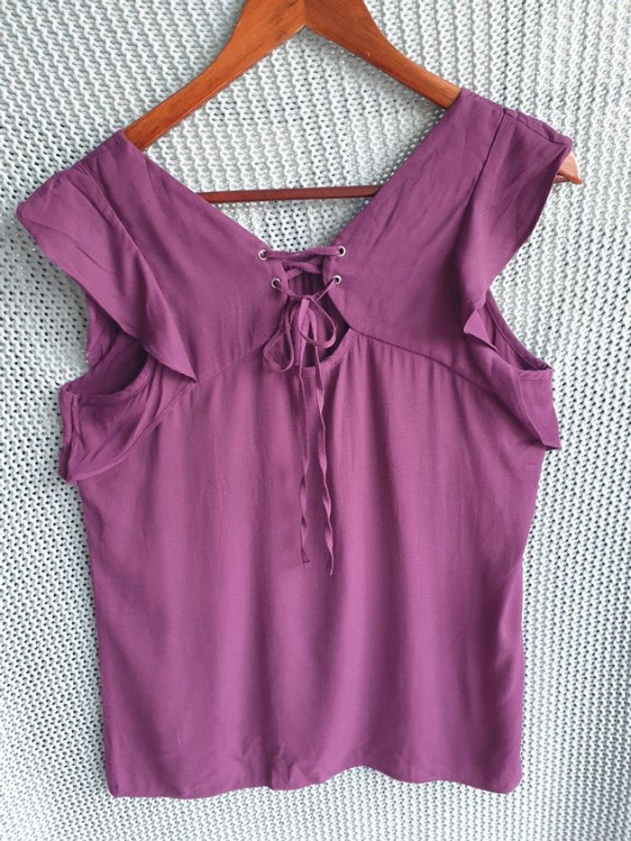 Blouse violette - photo numéro 2