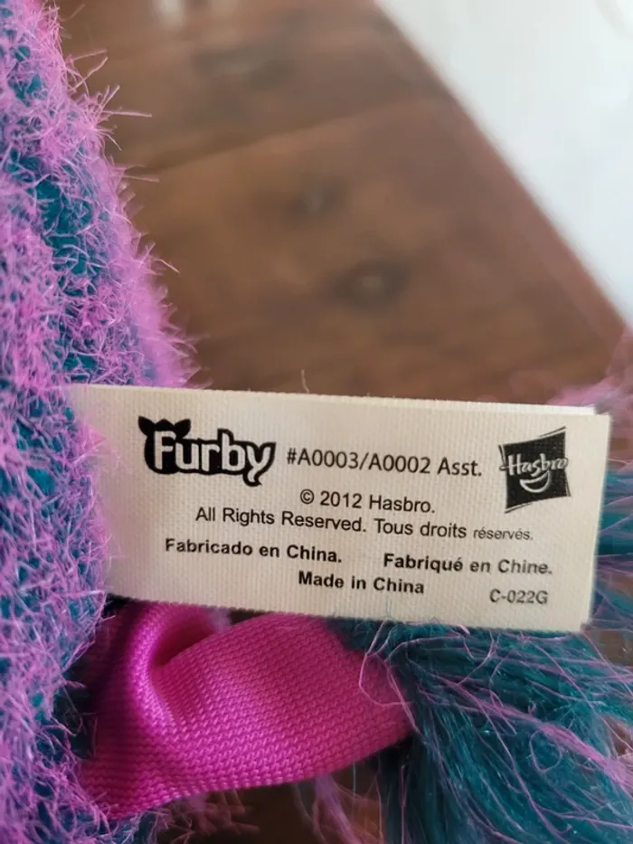 Vends furby interactif hasbro 2012 - photo numéro 3