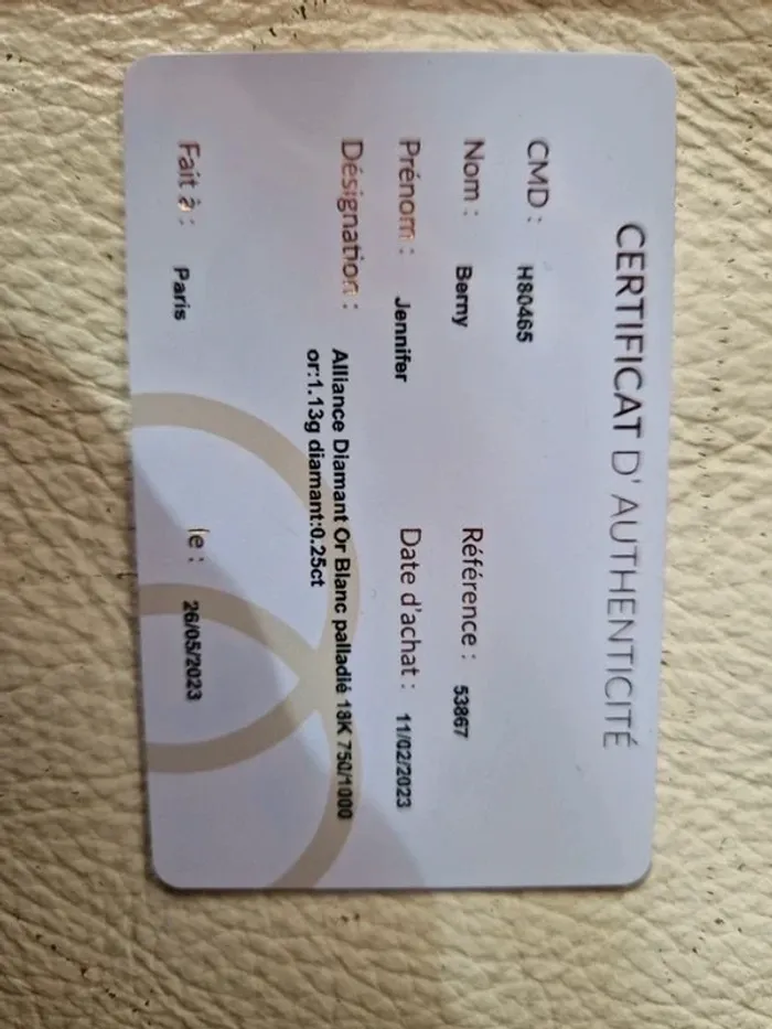 Alliances or blanc - photo numéro 7