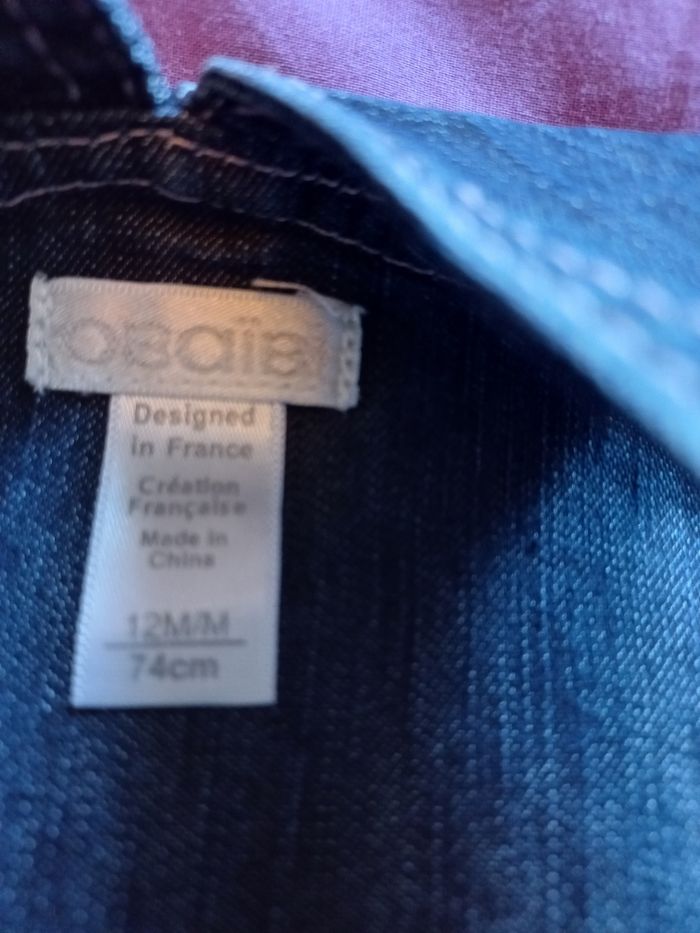 Salopette jupe -ro en jean - photo numéro 2