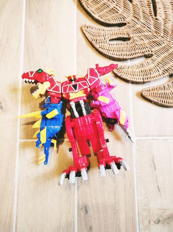 🤖 Power rangers dino charge dx Megazord zords dinosaures marque hasbro