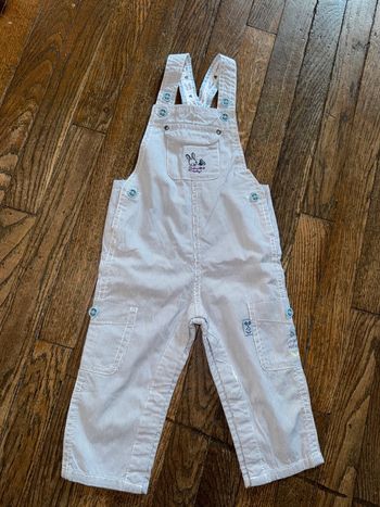 Salopette sergent major 9 mois