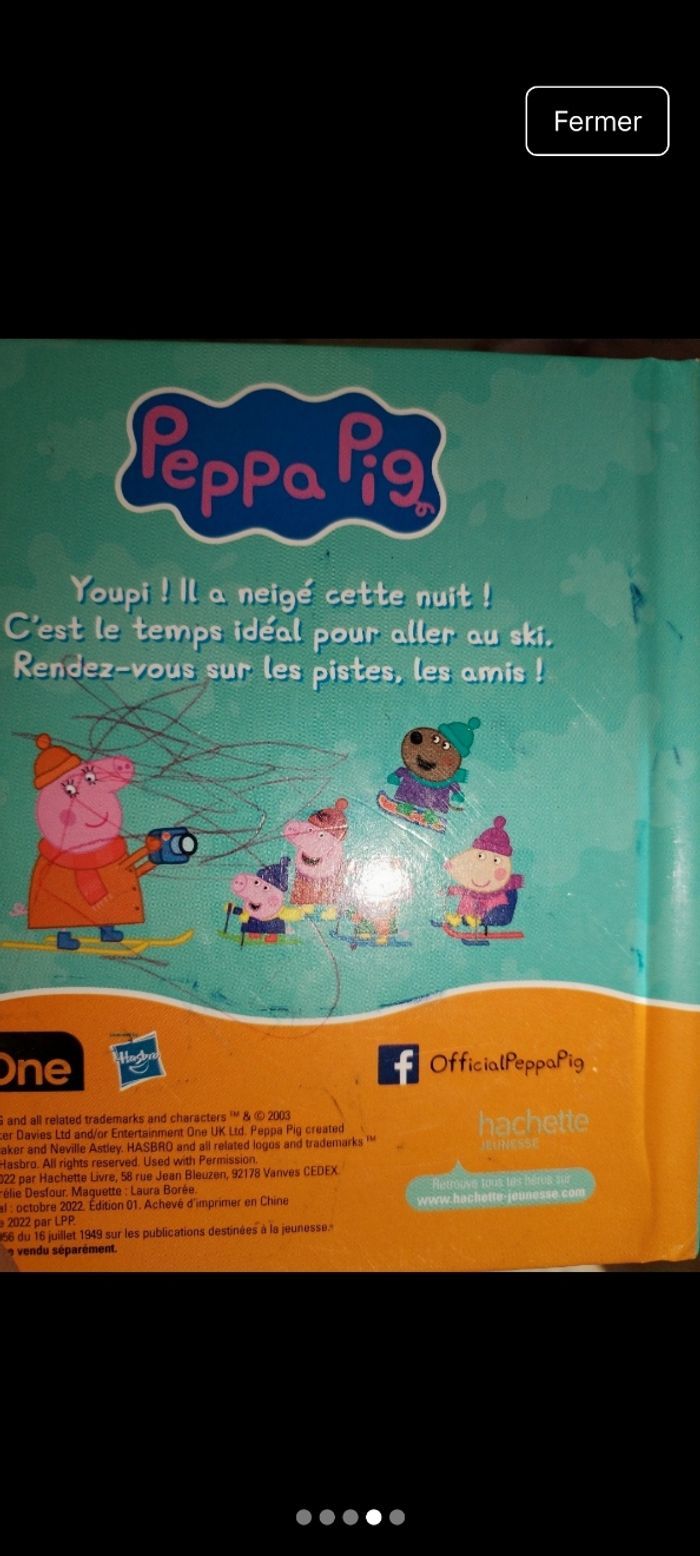 Lot de 5 livres Peppa Pig - hachette Jeunesse - photo numéro 4