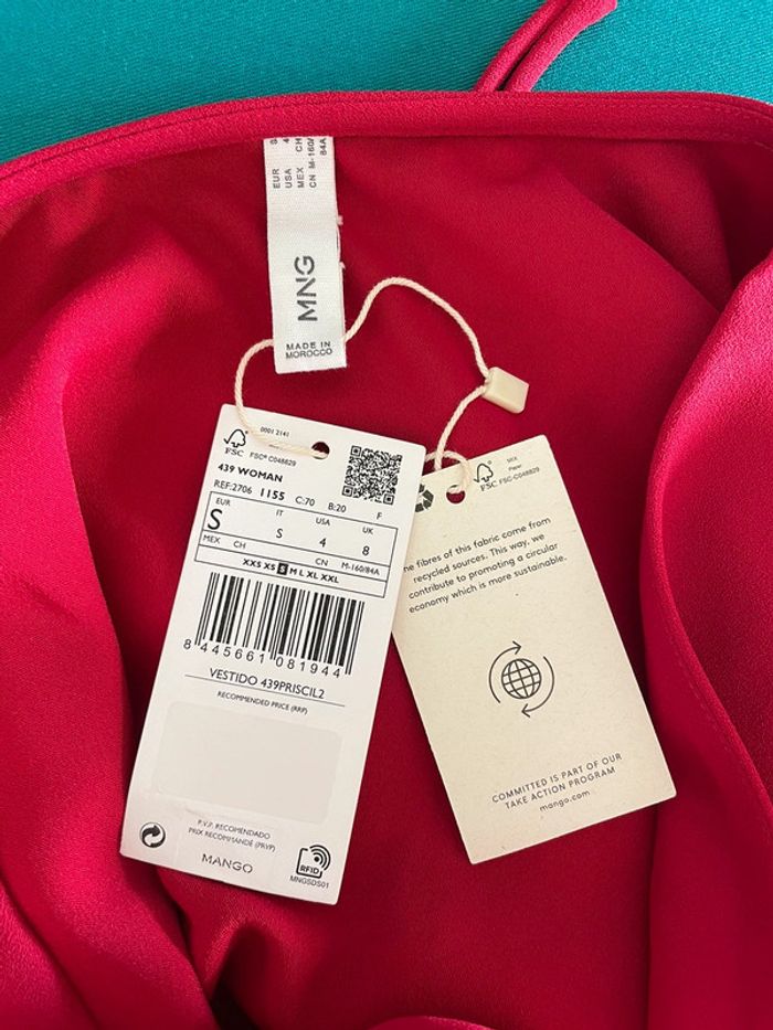 robe rouge mango - photo numéro 3