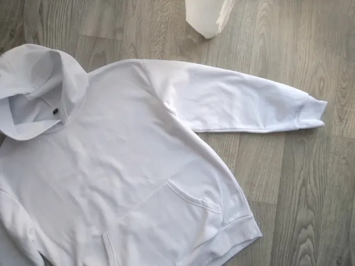 Pull blanc enfant taille s - photo numéro 2
