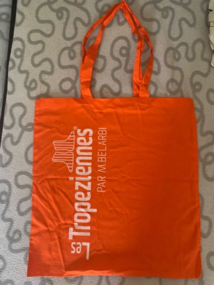 Tote bag les tropeziennes Orange