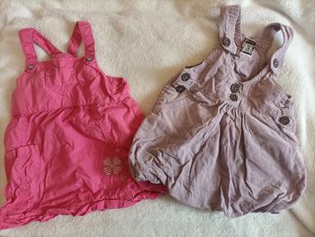 🌸 Lot 2 robes d’été – Taille 6 mois