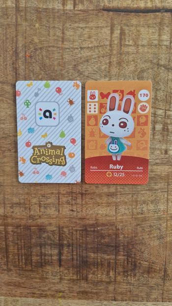 Carte Amiibo Ruby - Rubis - Rubi 170