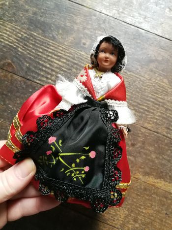 Poupée folklorique de collection Pyrénées