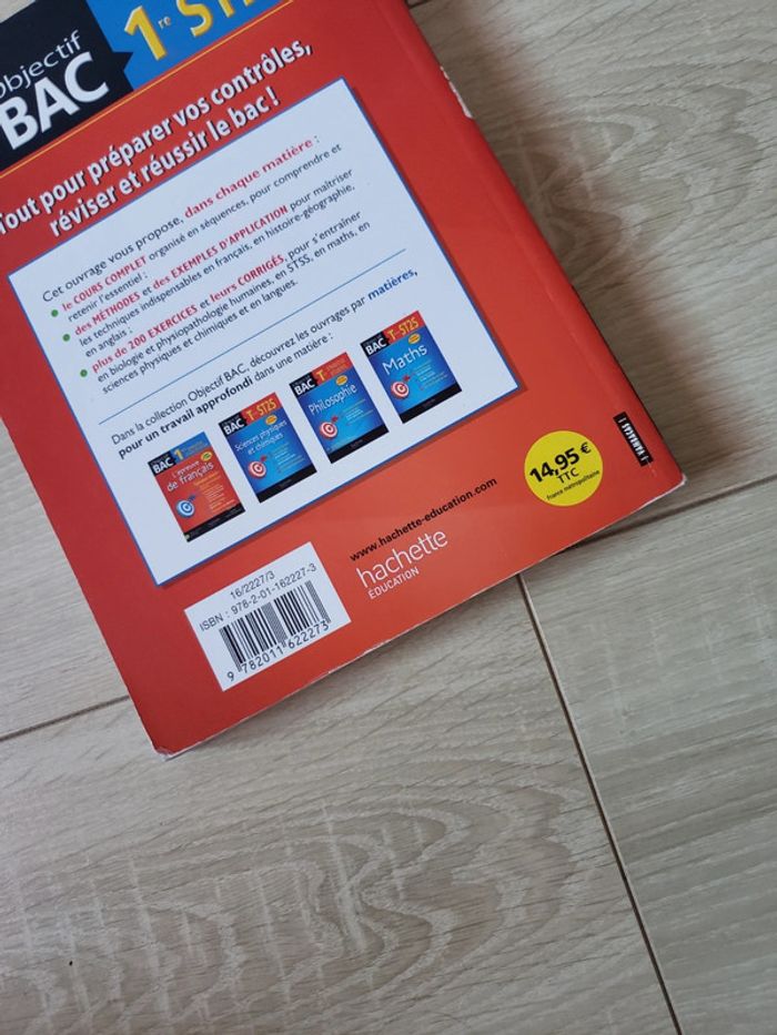 Livre 📕 Objectif bac 1° ST2S hachette education 5€ - photo numéro 12