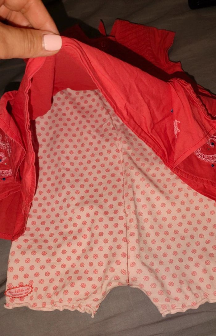 Combishort avec robe par-dessus - photo numéro 2