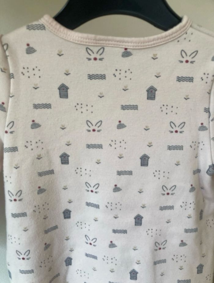 Pyjama fille une pièce rose clair TAO - photo numéro 3