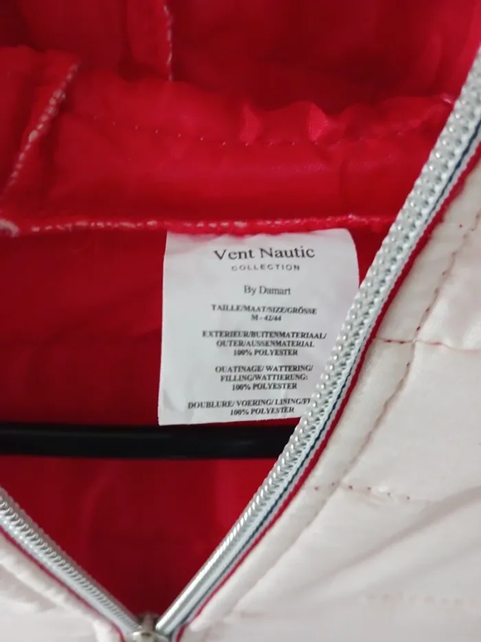 Doudoune légère écru Taille M Vent nautic - photo numéro 4