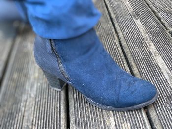 Bottines bleues 38 Tissaia (101)