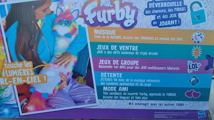 Furby dj furby rainbow - photo numéro 2