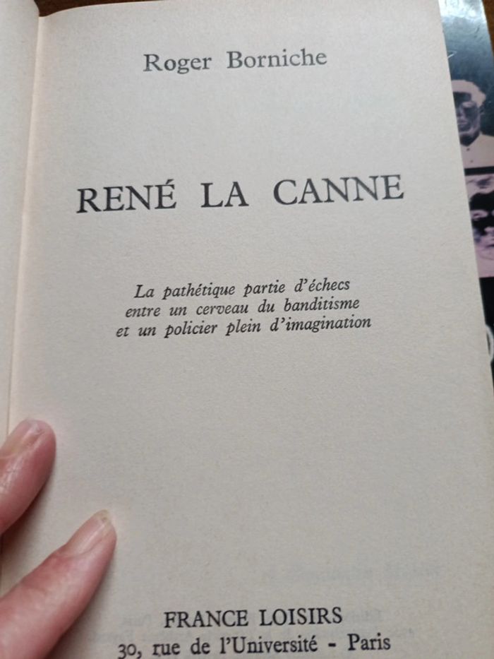 René la Canne Roger Borniche - photo numéro 3