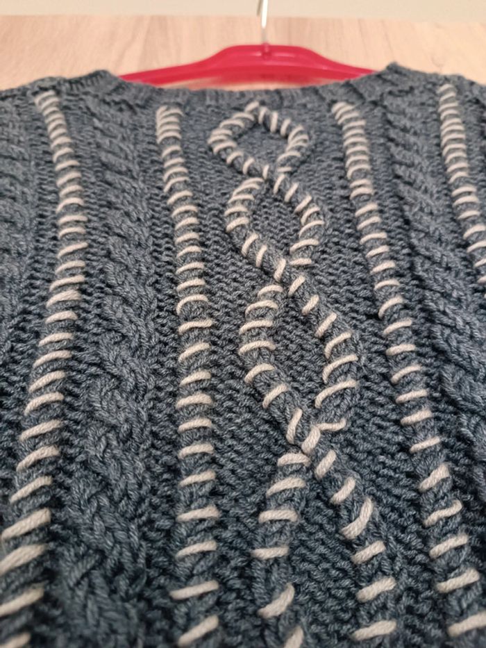 Pull maille hiver femme taille 36 - photo numéro 6