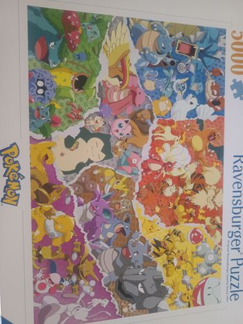 Puzzle ravensburger pokemon 5000 pièces