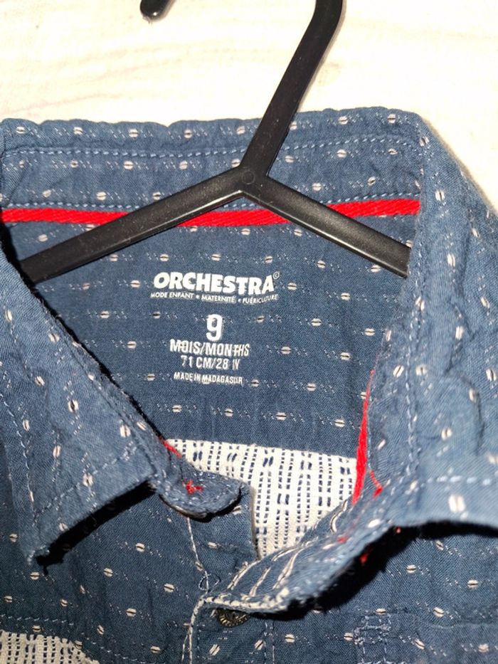 Chemise orchestra 9 mois. - photo numéro 3