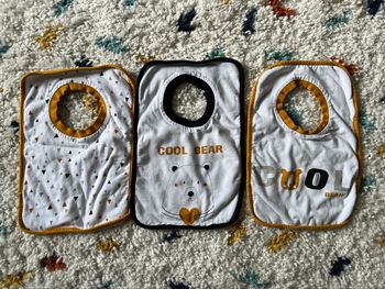 Lot de 3 bavoirs Premaman