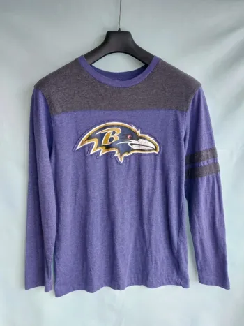 Tee shirt manches longues NFL Baltimore 14 / 16 ans (XL)